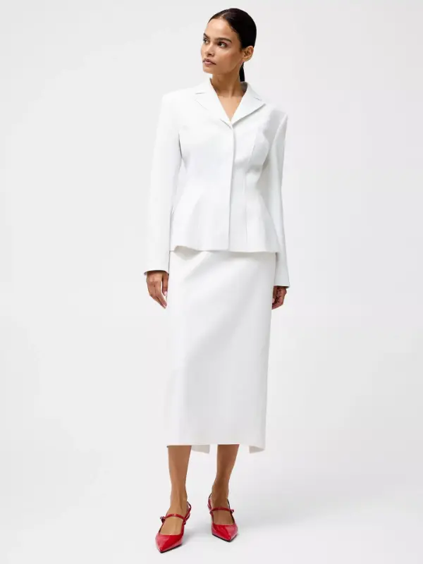 Dressy White Blazer Outfit Ideas