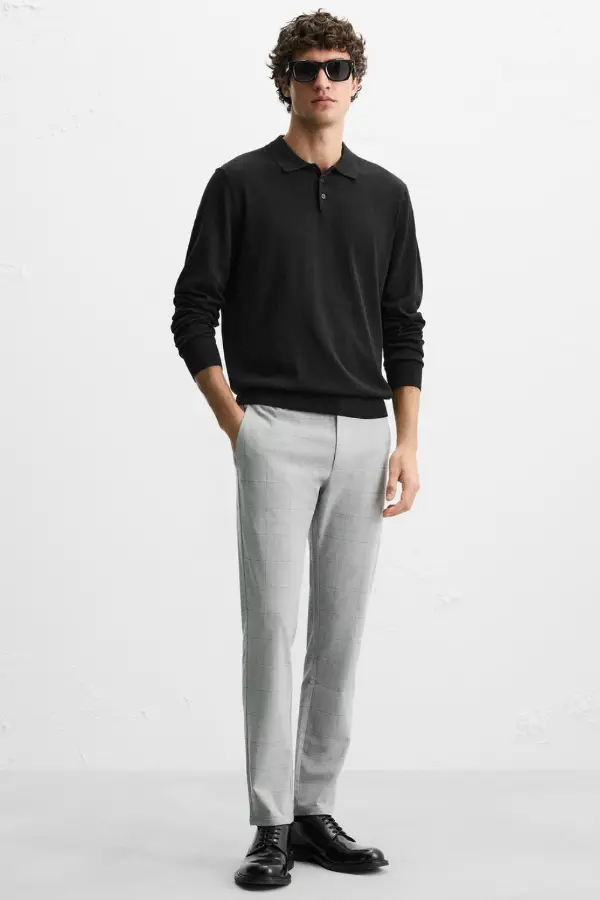 Grey Pants Outfit Men
