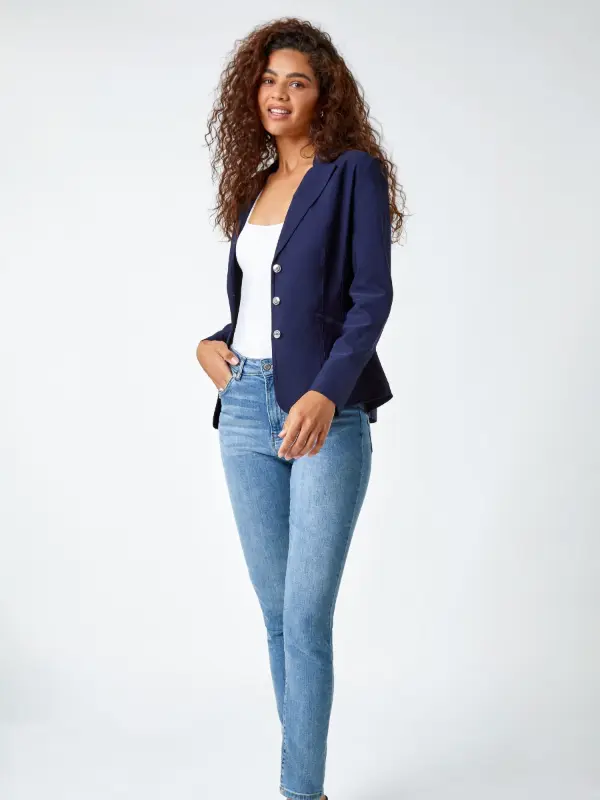 Navy Blazer Outfit