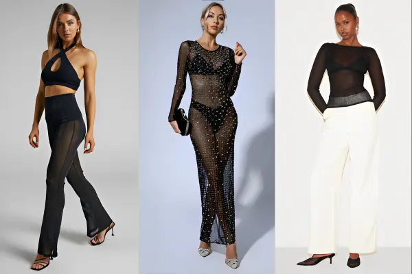 What to Wear Under Sheer Clothing