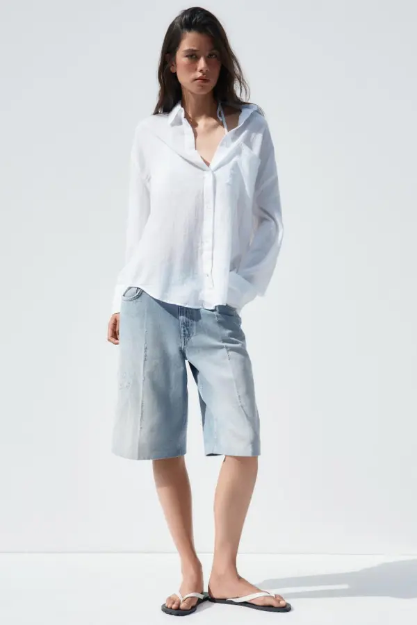 White Shirt Summer Look