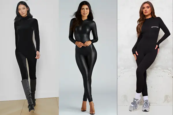 Black Catsuit Outfits Ideas