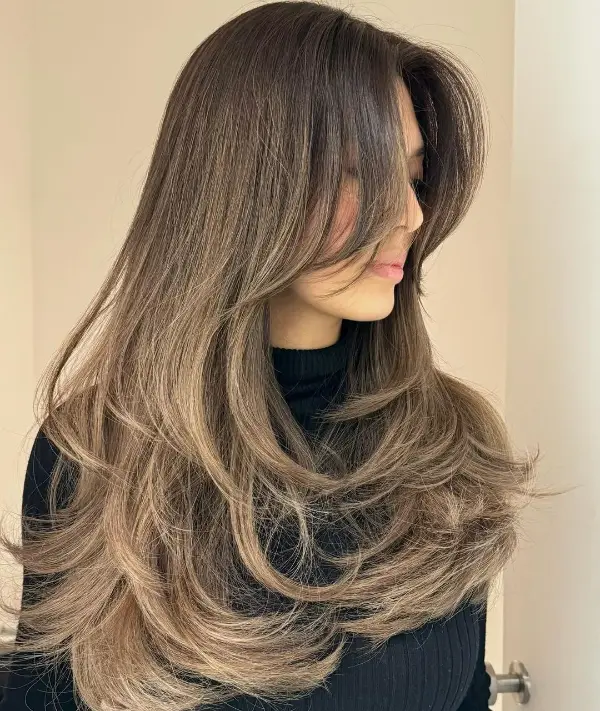 Butterfly Haircut Long Hair