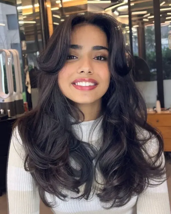 Butterfly Haircut Long Hair