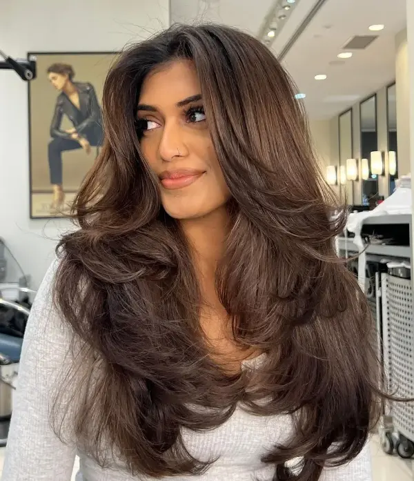 Long Butterfly Haircut