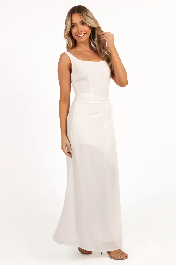 Long White Summer Dress