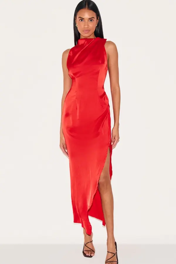 Makeup For Red Dress Wedding