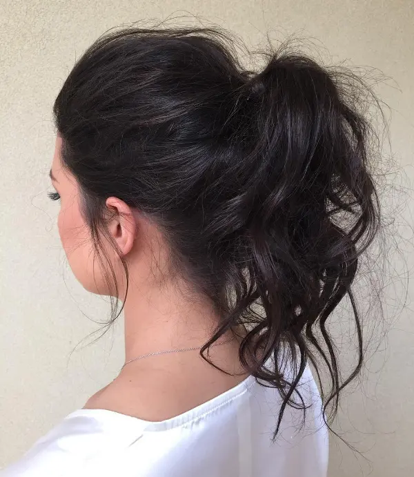 Messy Ponytail