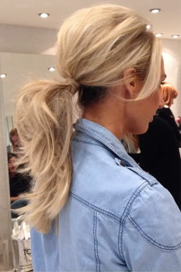 Messy Ponytail Hairstyles