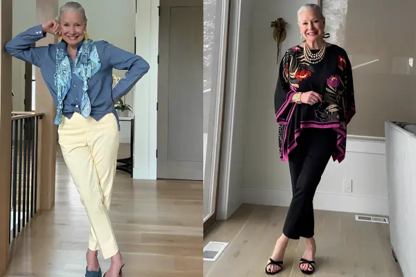 stylish outfits for women over 70 years old