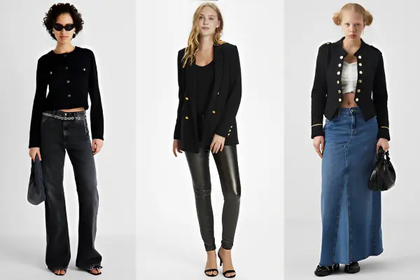 Black Blazer Outfits