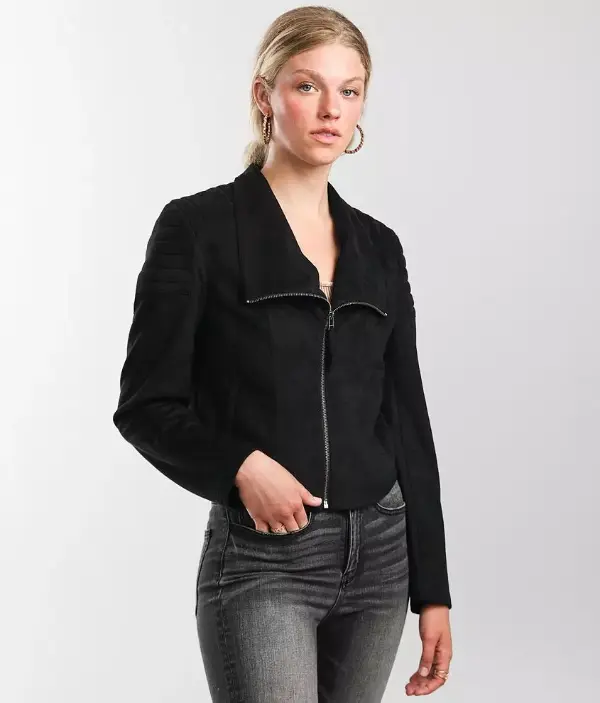Black Suede Jacket Ideas