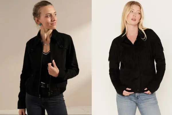 Black Suede Jackets Women