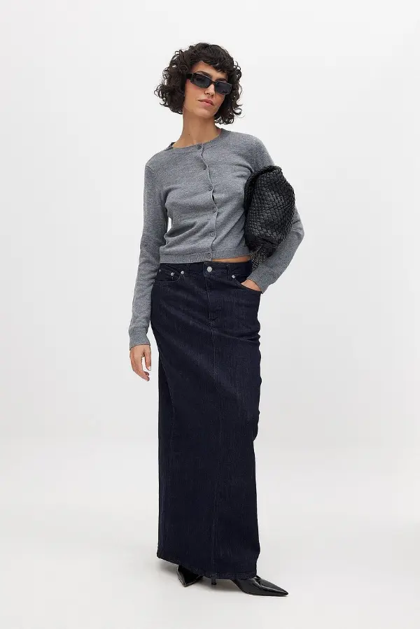Maxi Denim Skirt