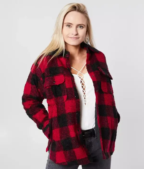 Plaid Jacket Women