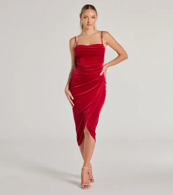 Red Hoco Dress