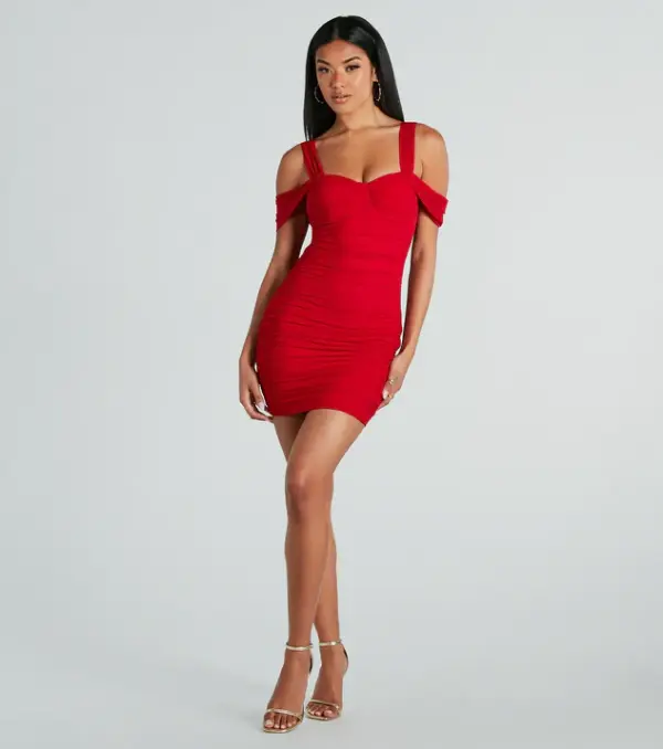 Red Hoco Dress