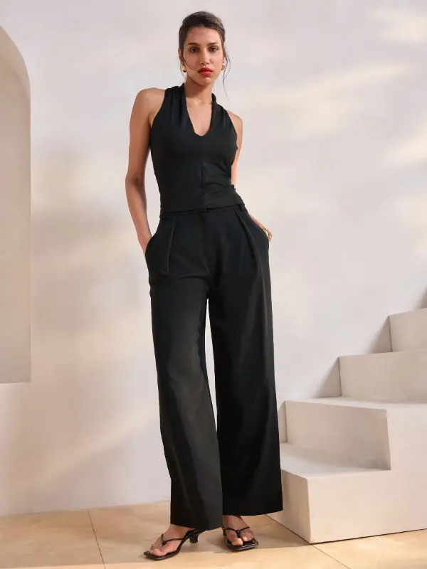 All Black Party Outfit