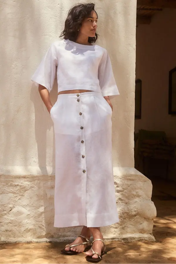 All White Outfit Casual