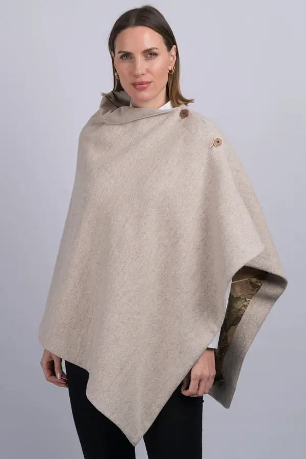Alpaca Poncho Outfit