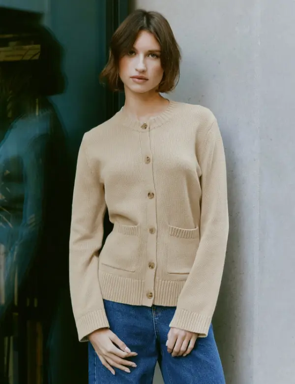 Beige Cardigan Outfit