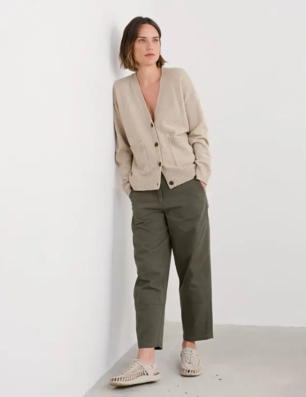 Beige Cardigan Outfits