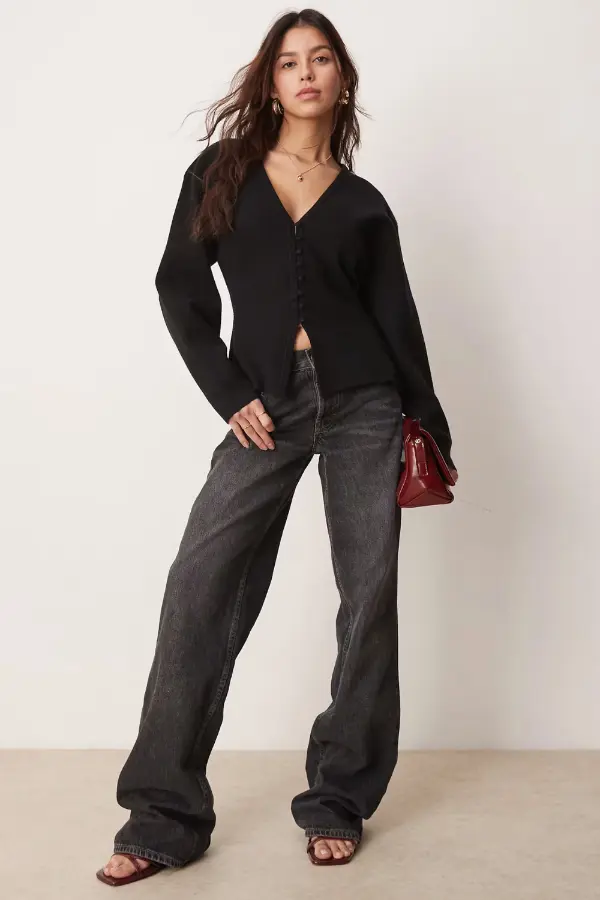 Black Cardigan Outfit