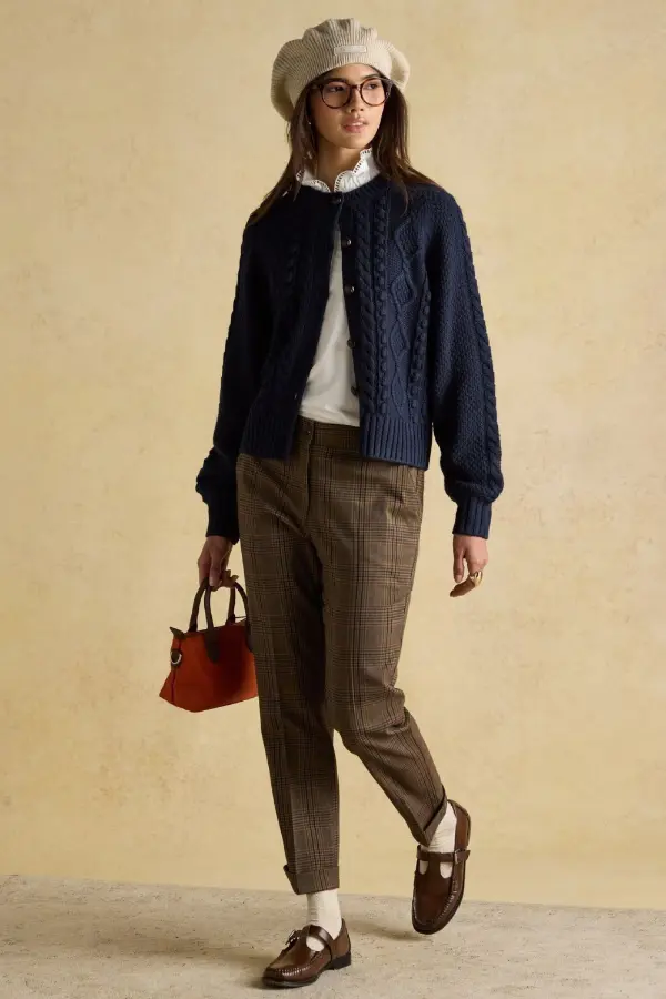 Blue Cardigan Outfit