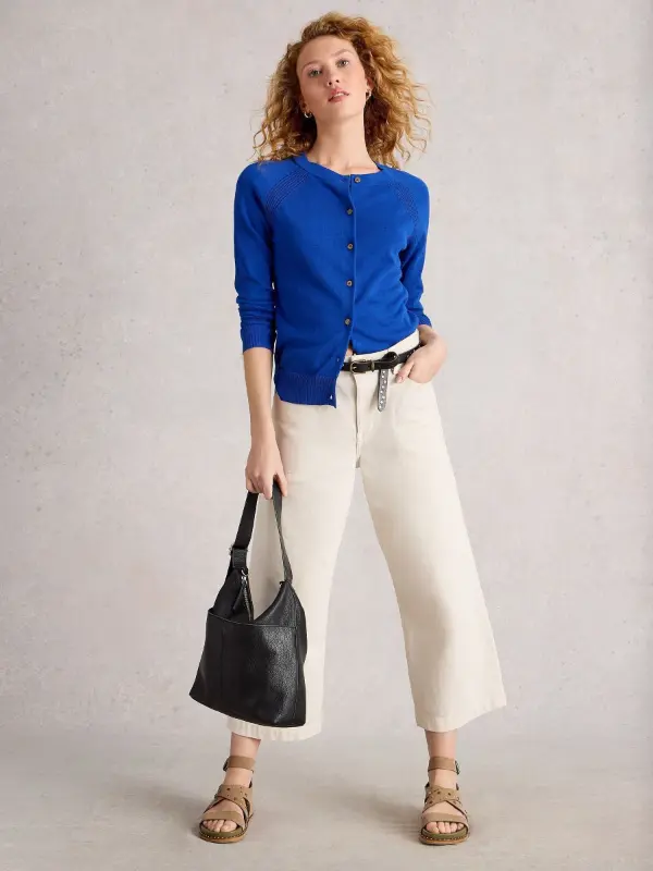 Blue Cardigan Outfit