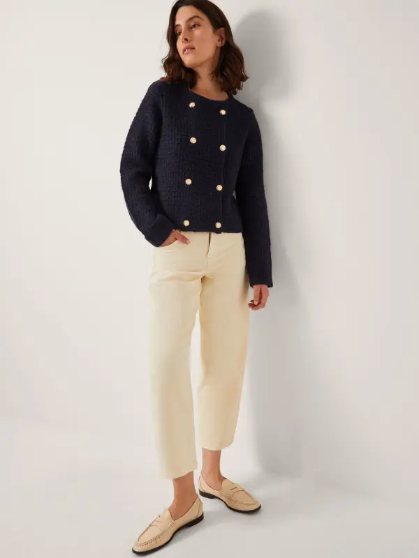 Blue Cardigan Outfit