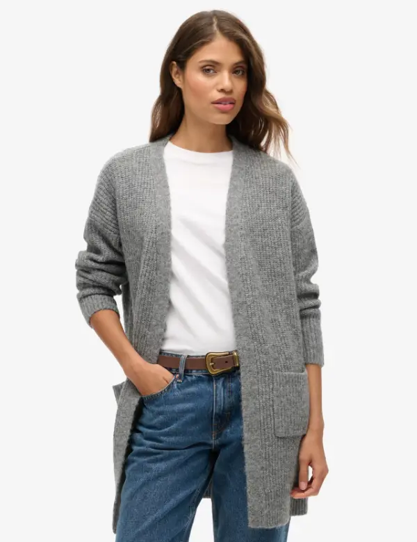 Gray Cardigan Outfit