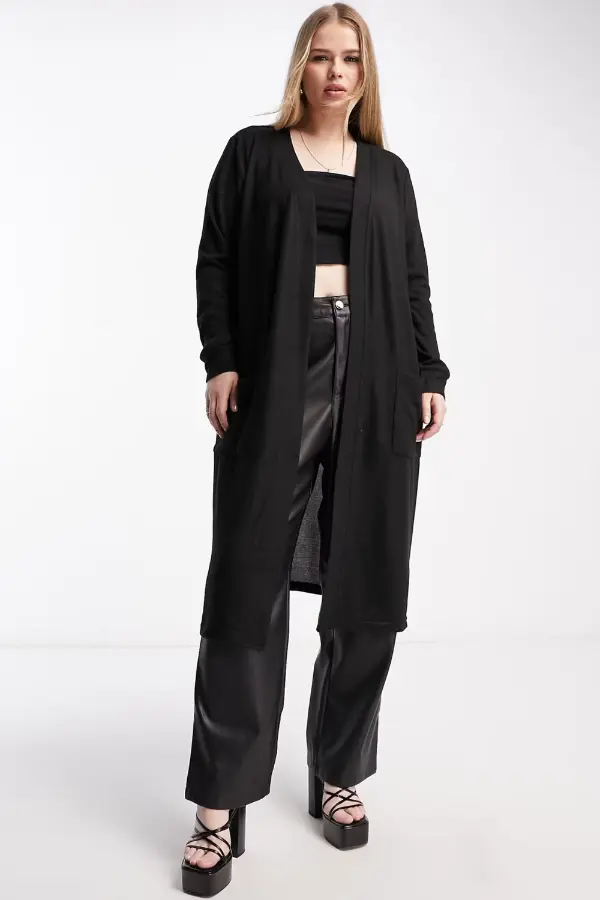 Long Black Cardigan Outfit