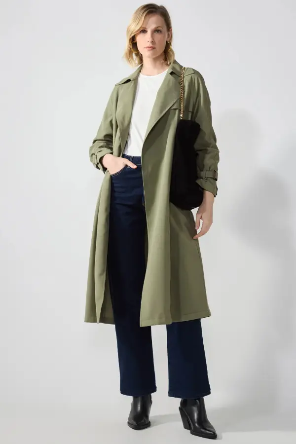 Long Coat Fall Outfit For Women