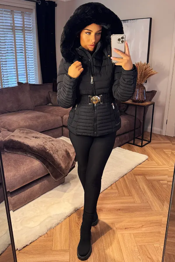 Black Puffer Jacket