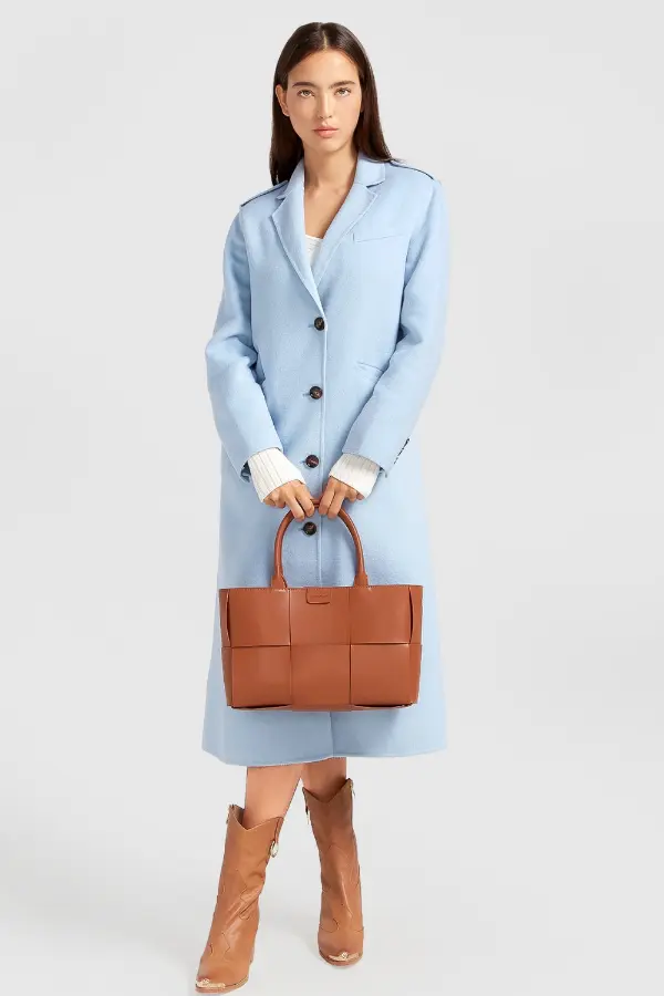 Blue Coat Outfit