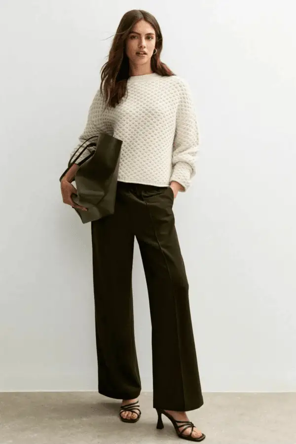 How to Style White Sweater