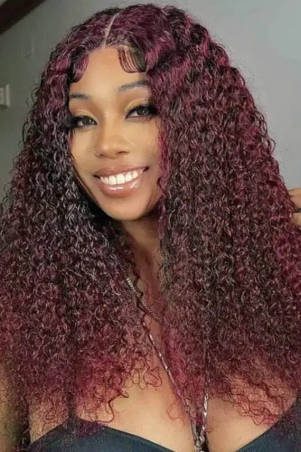Human Hair Curly Wigs