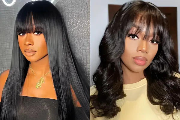 Human Hair Wigs With Bangs Ideas