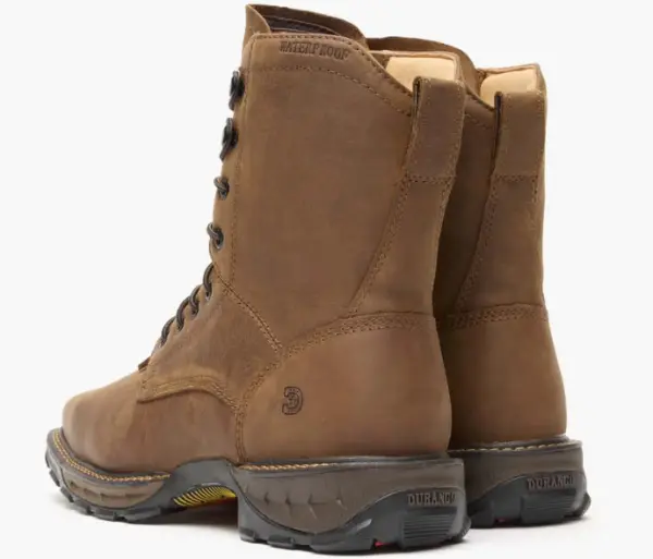 Lace Up Leather Work Boots