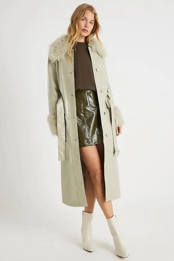 Long Trench Coat Women