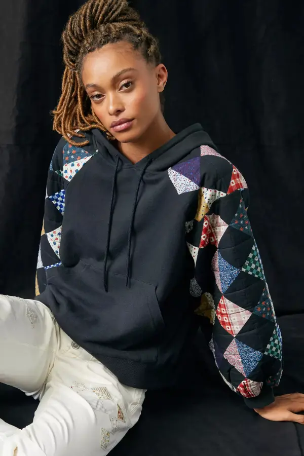 Patchwork Hoodie