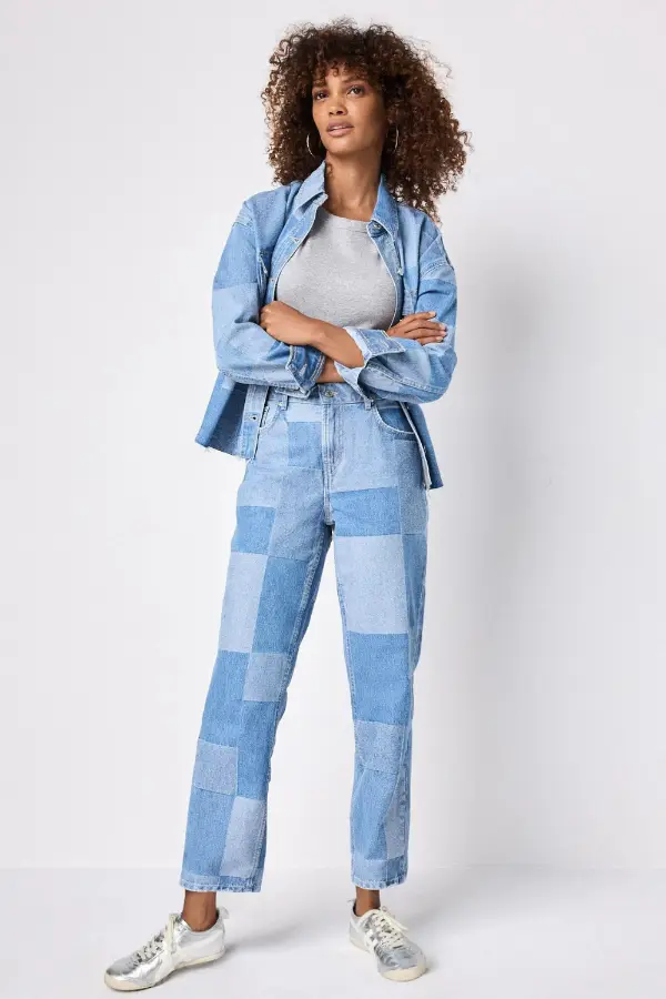 Patchwork Jeans