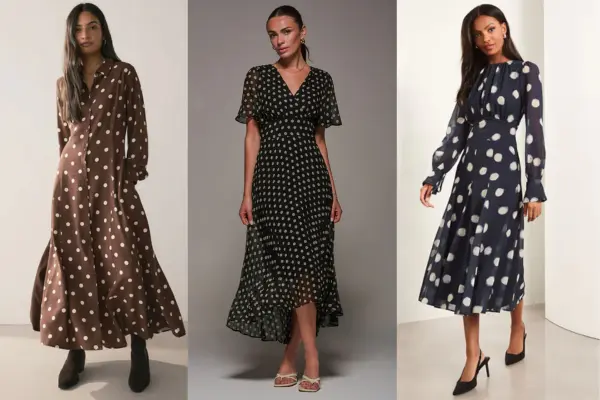Polka Dot Dress Inspo