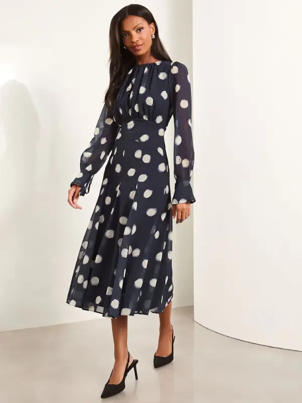 Polka Dot Dress Styling
