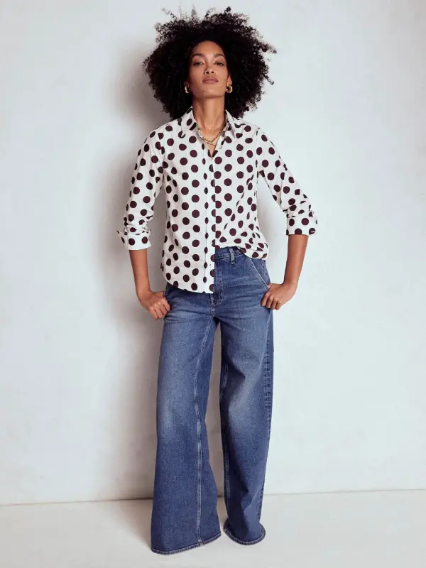 Polka Dot Shirt Outfit