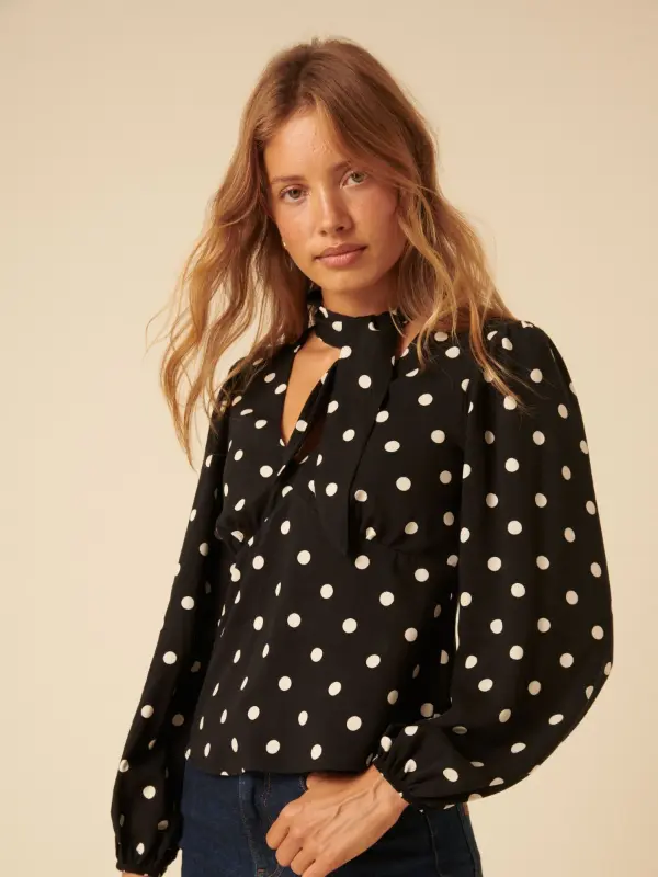 Polka Dot Top