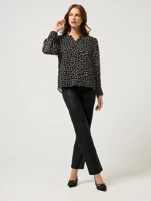 Polka Dot Top Outfit