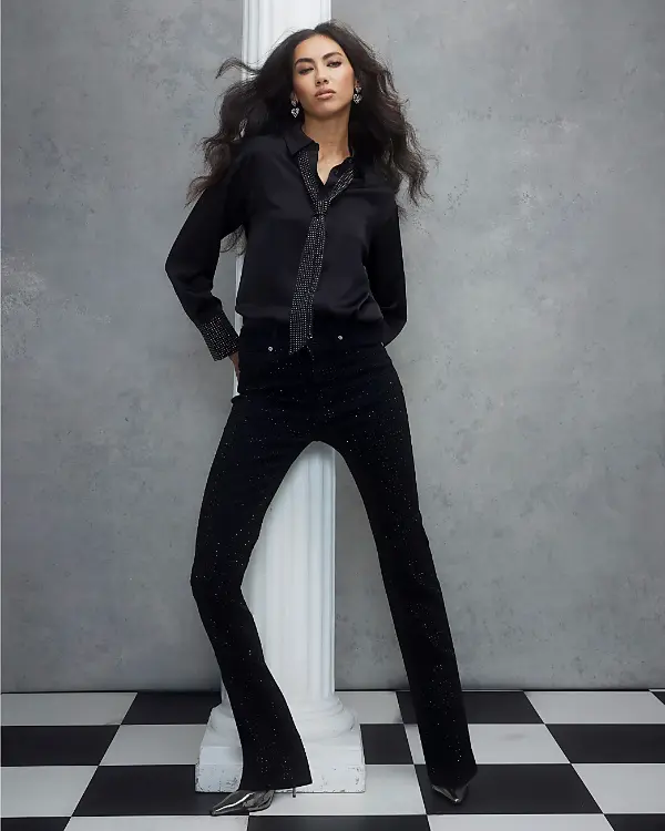 All Black Going Out Outfit