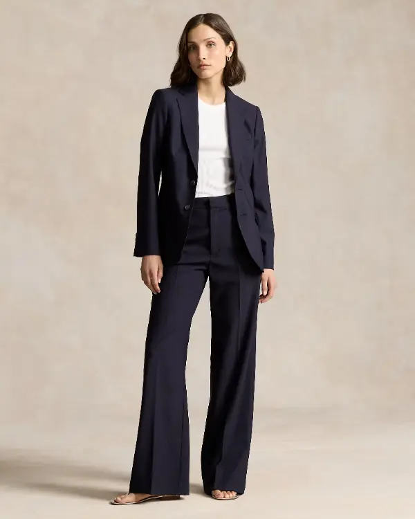 Navy Blazer Formal Outfit Women