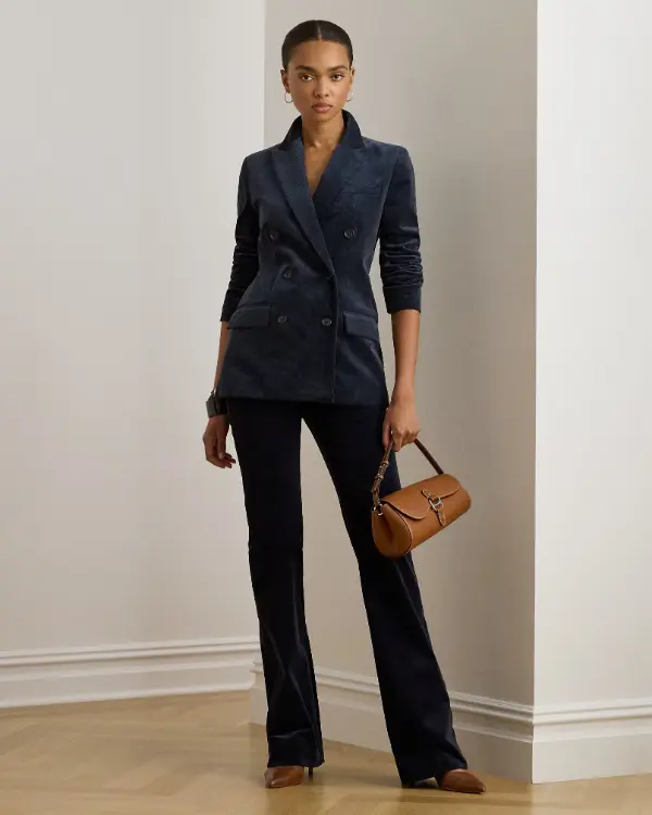 Navy Blazer Formal Outfit Women